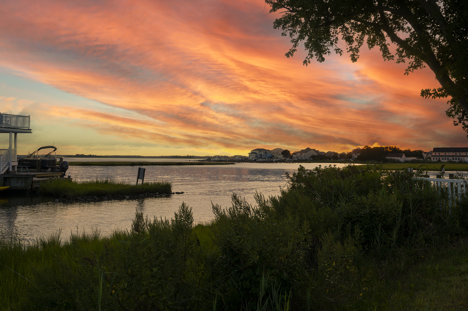 Catch the famous OC sunsets right over the Bay!