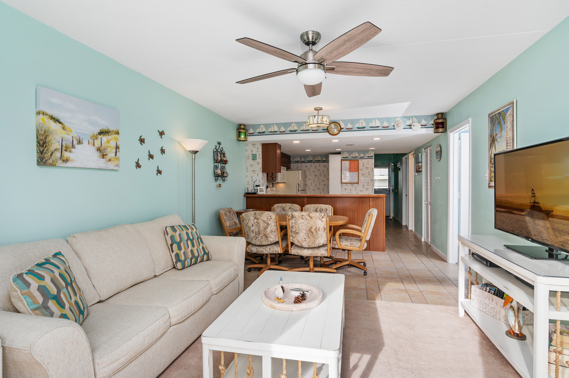 Plenty of room for all to relax without feeling crowded.