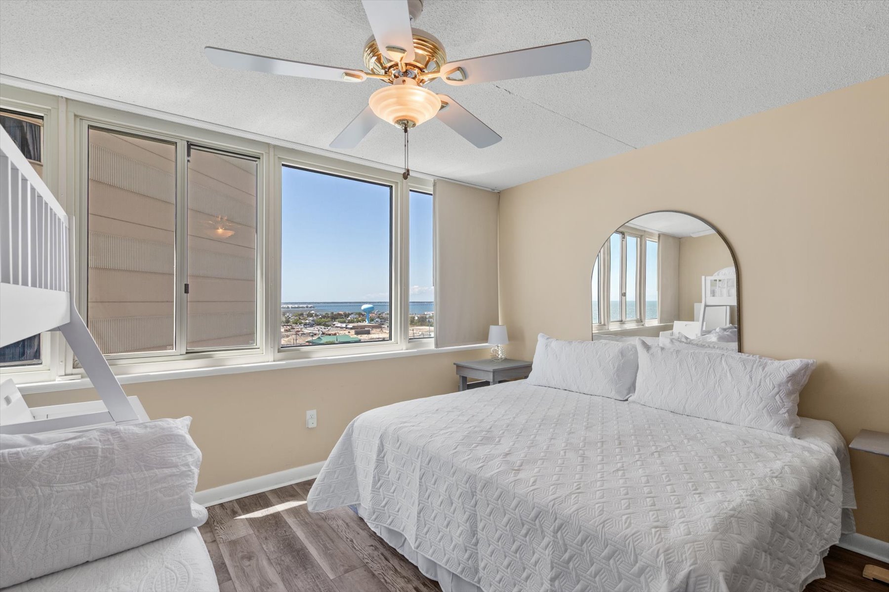 Enjoy stunning natural daylight and scenic outside views right from the comfort of your bed.