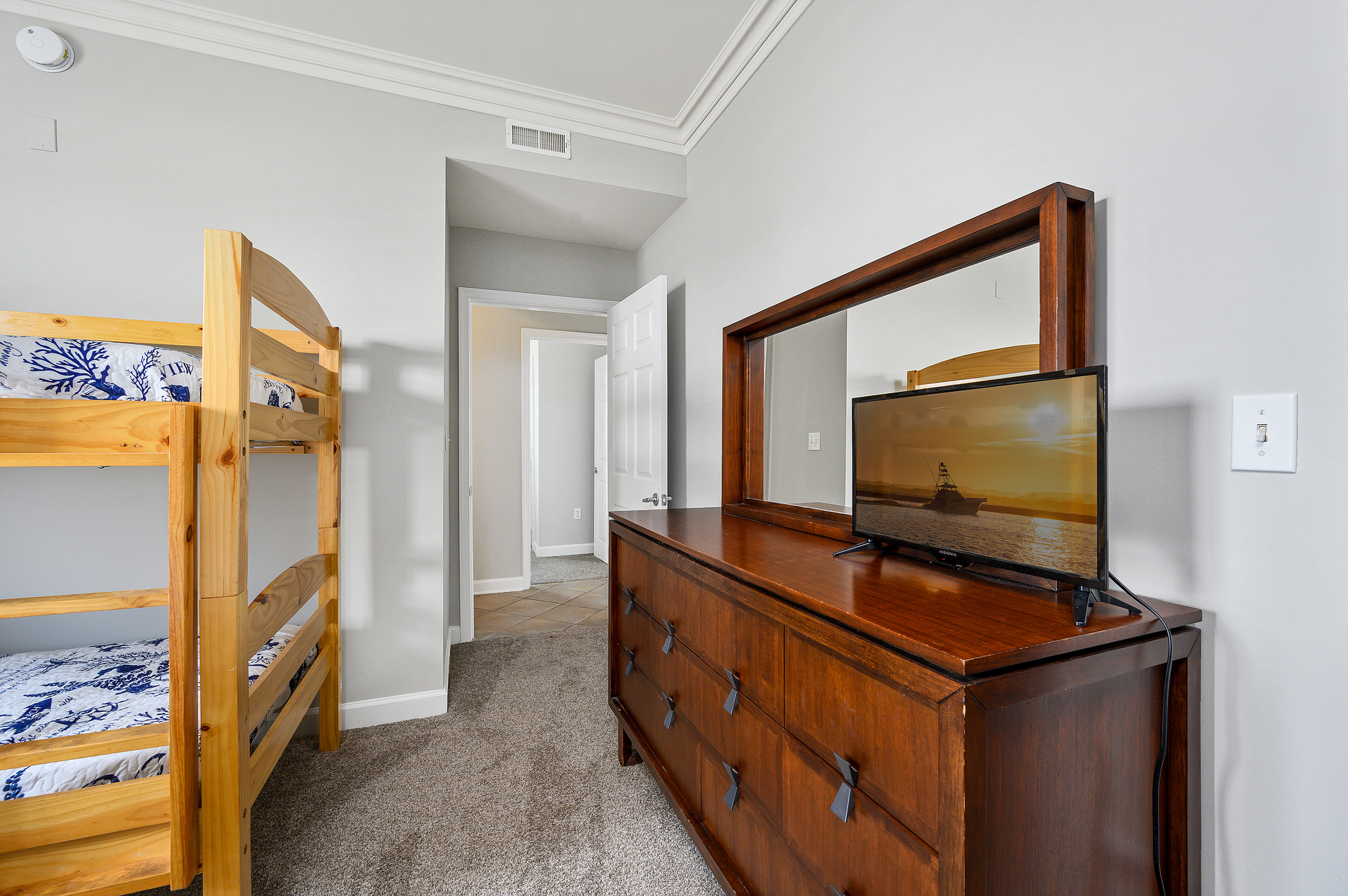 Bedroom 3 also has streaming TV