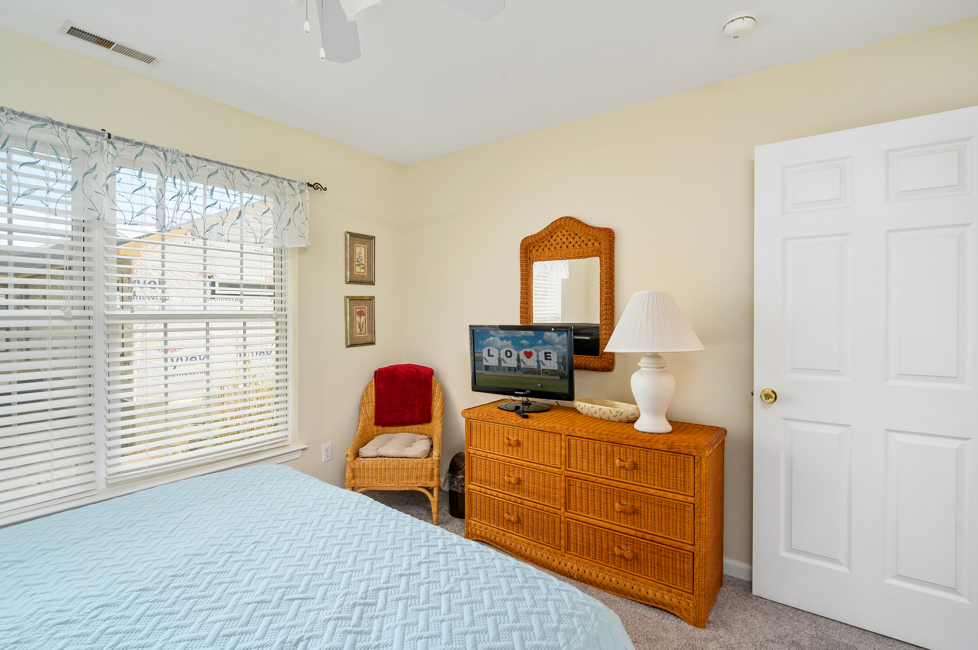 Another Flat Screen Streaming TV in Bedroom 3.