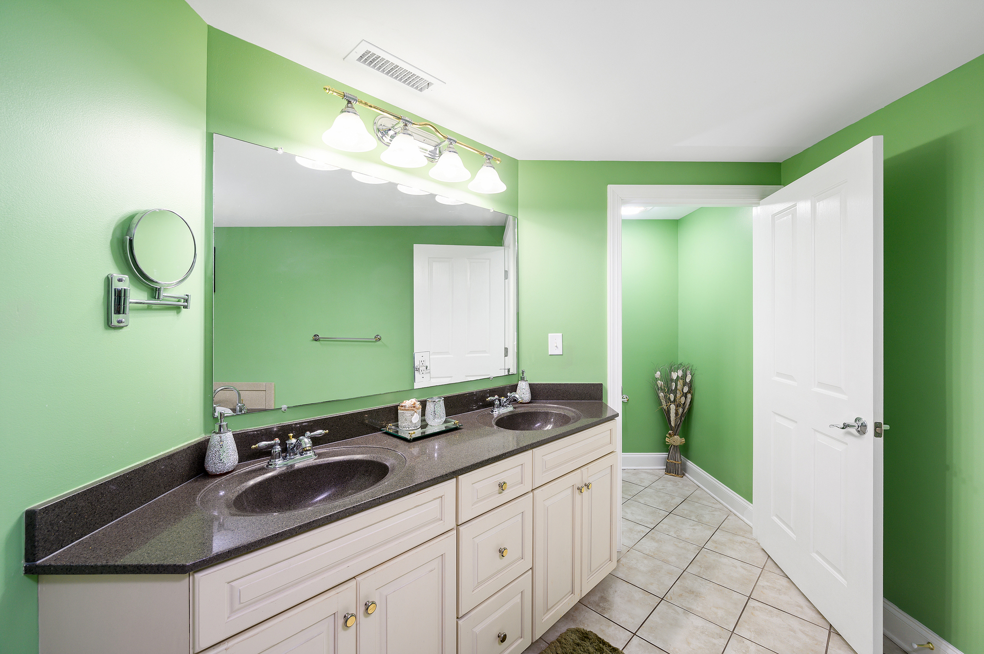 Private water closet is just another wonderful feature of this Primary Bath