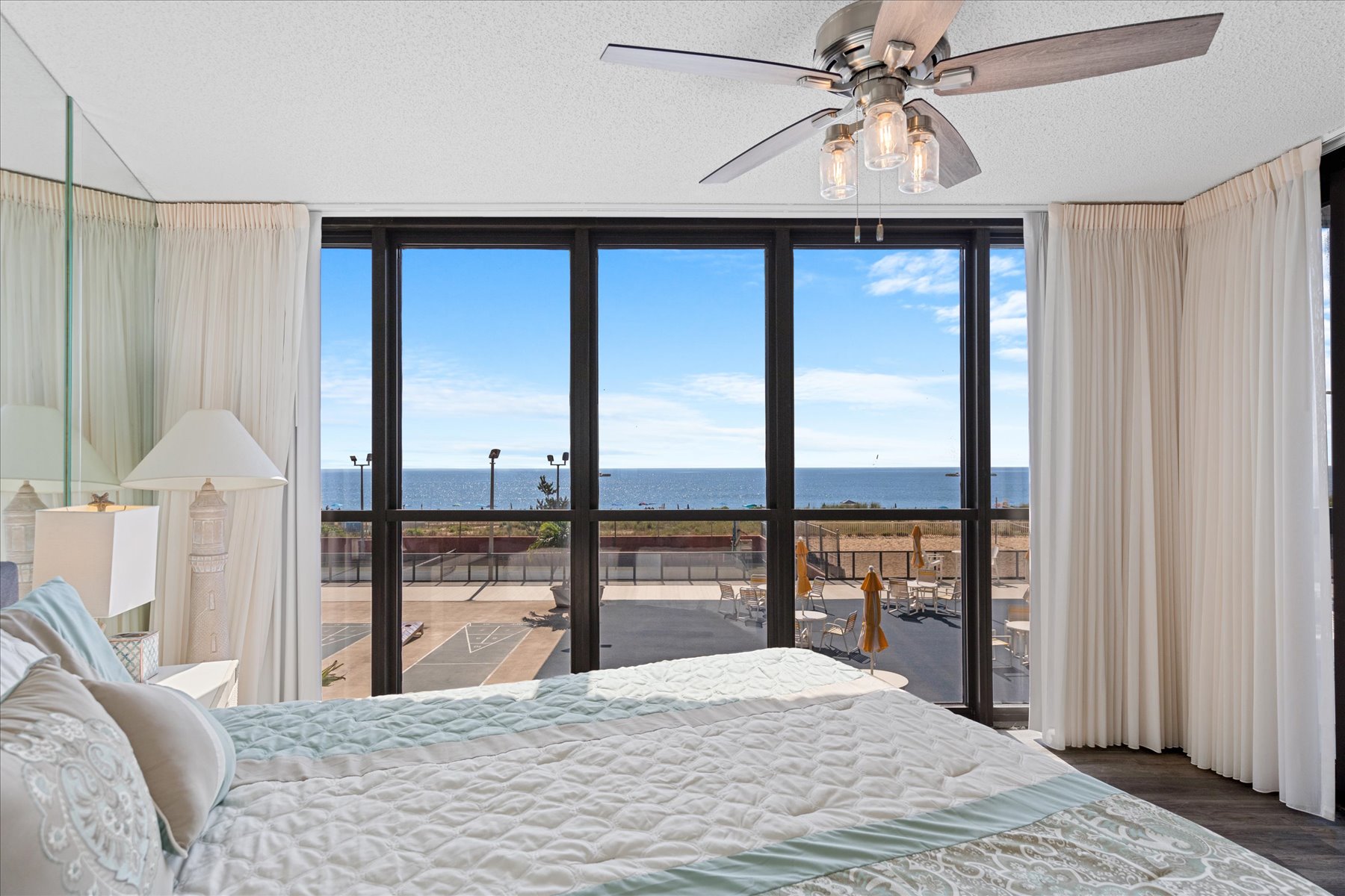 Wake up to the View of the Ocean.