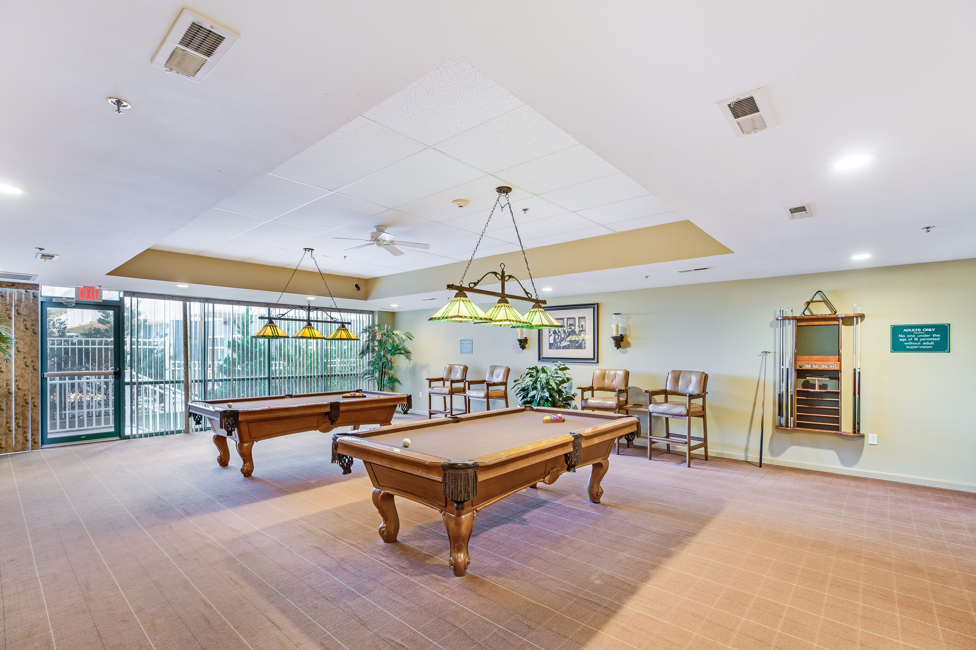 This condo offers a Billiards room and Bayfront indoor pool!