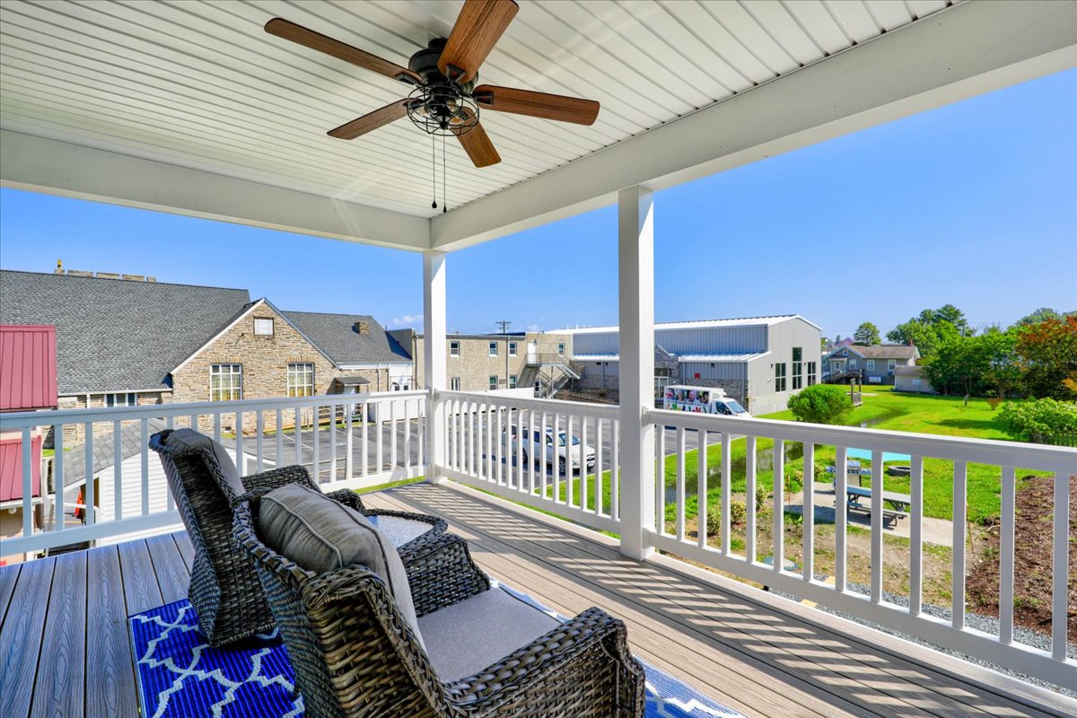 Enjoy morning coffee on your Private Balcony.