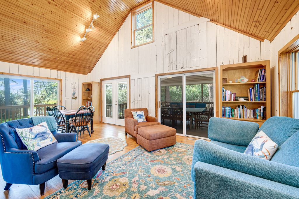Just off the Living Area is the Den, with more comfy furnishings and space to make great vacation memories happen.