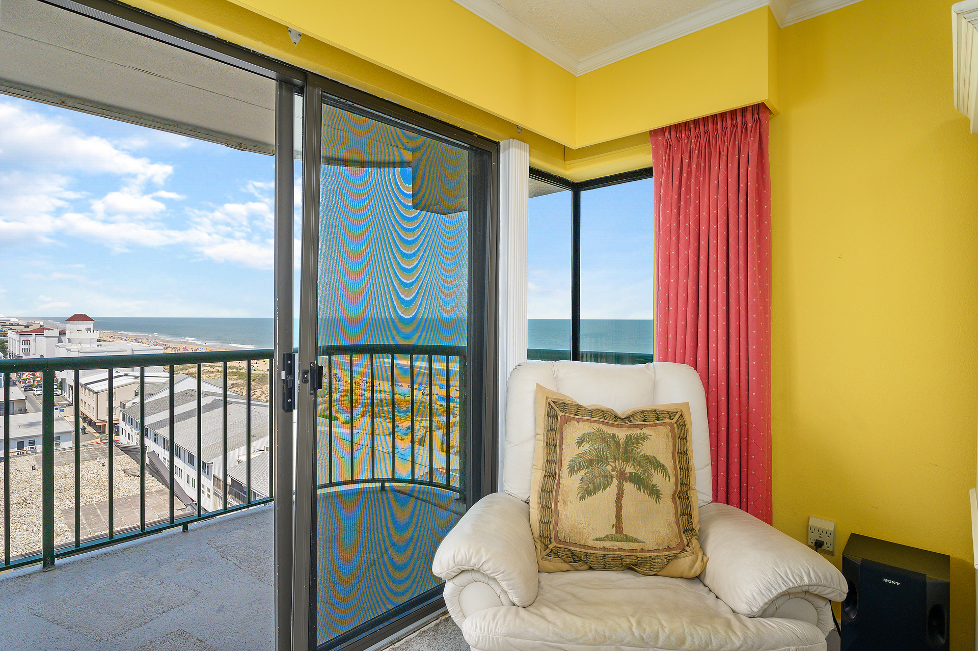 Breathtaking views can be enjoyed right from the comforts of the Living Room