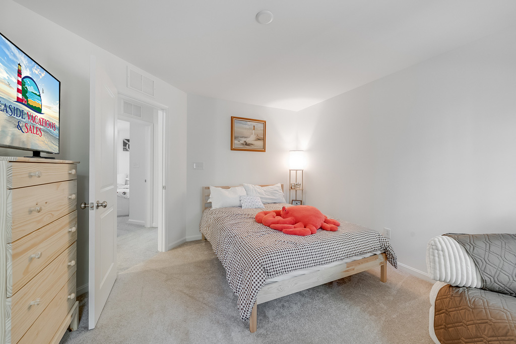 Bedroom 2 has a comfy Queen Bed.