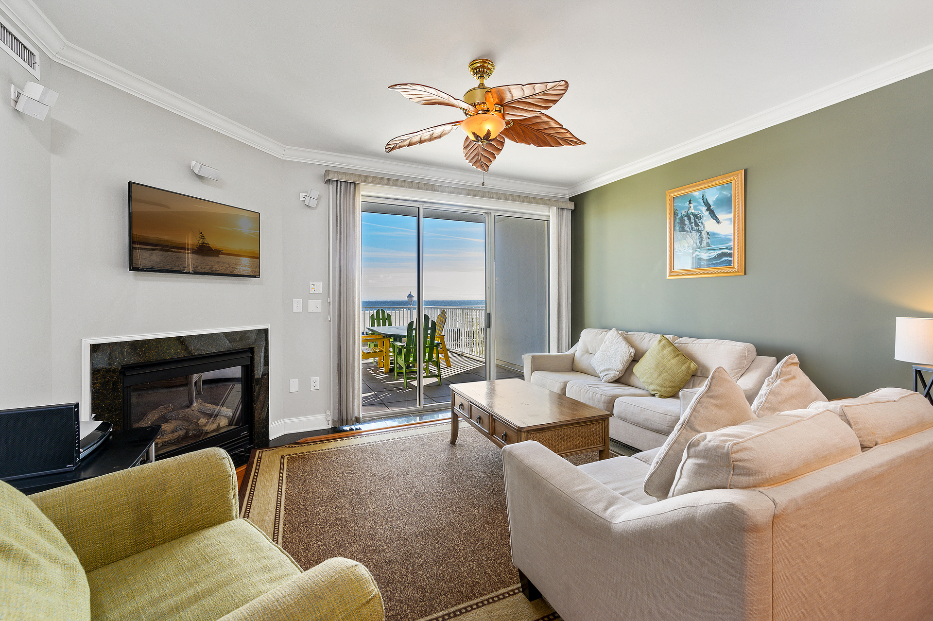 Cozy up after a fun day in the sun