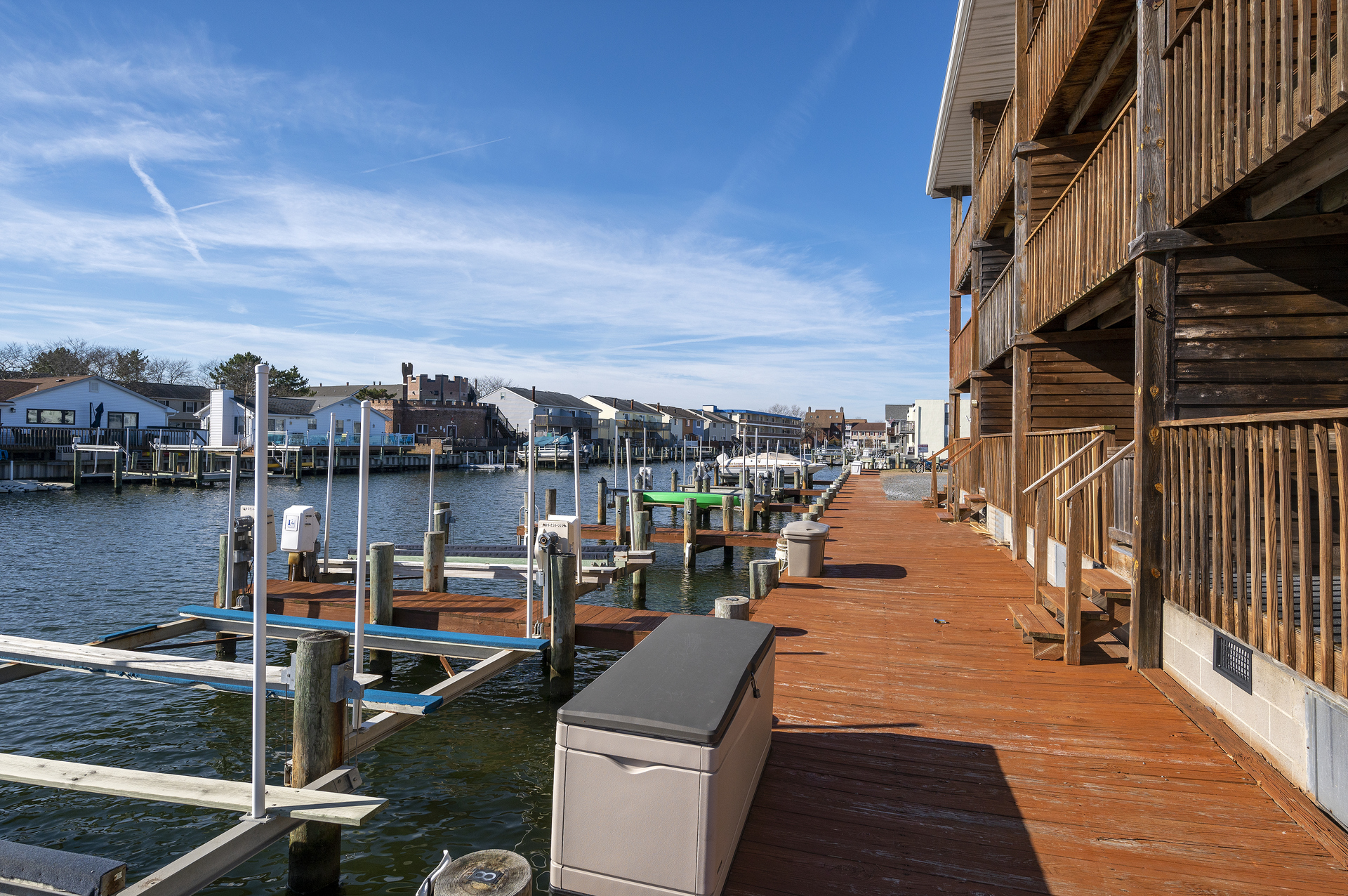 Take a stroll down the docks and maybe try your hand at crabbing!