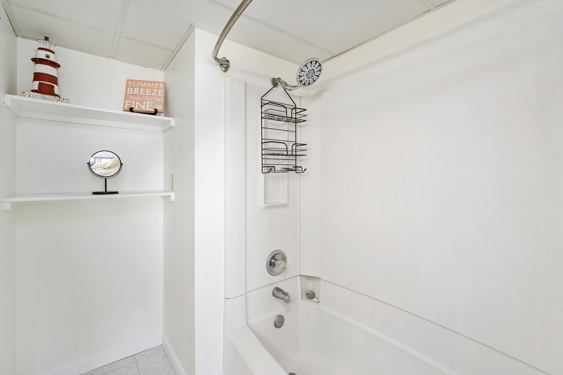 Refresh for another day of fun in the Primary Bath with Shower/Tub Combo