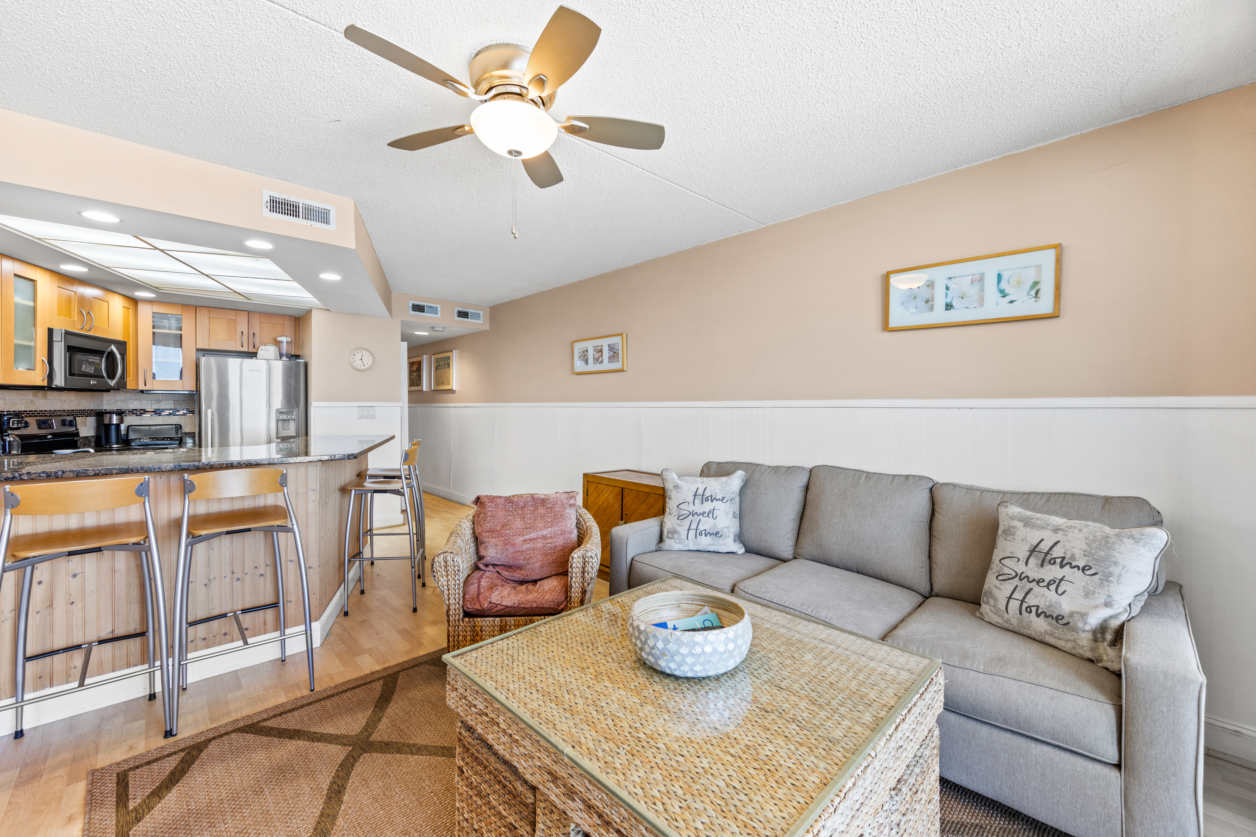 Cozy Ocean Front Home in the Ever-Popular Golden Sands!