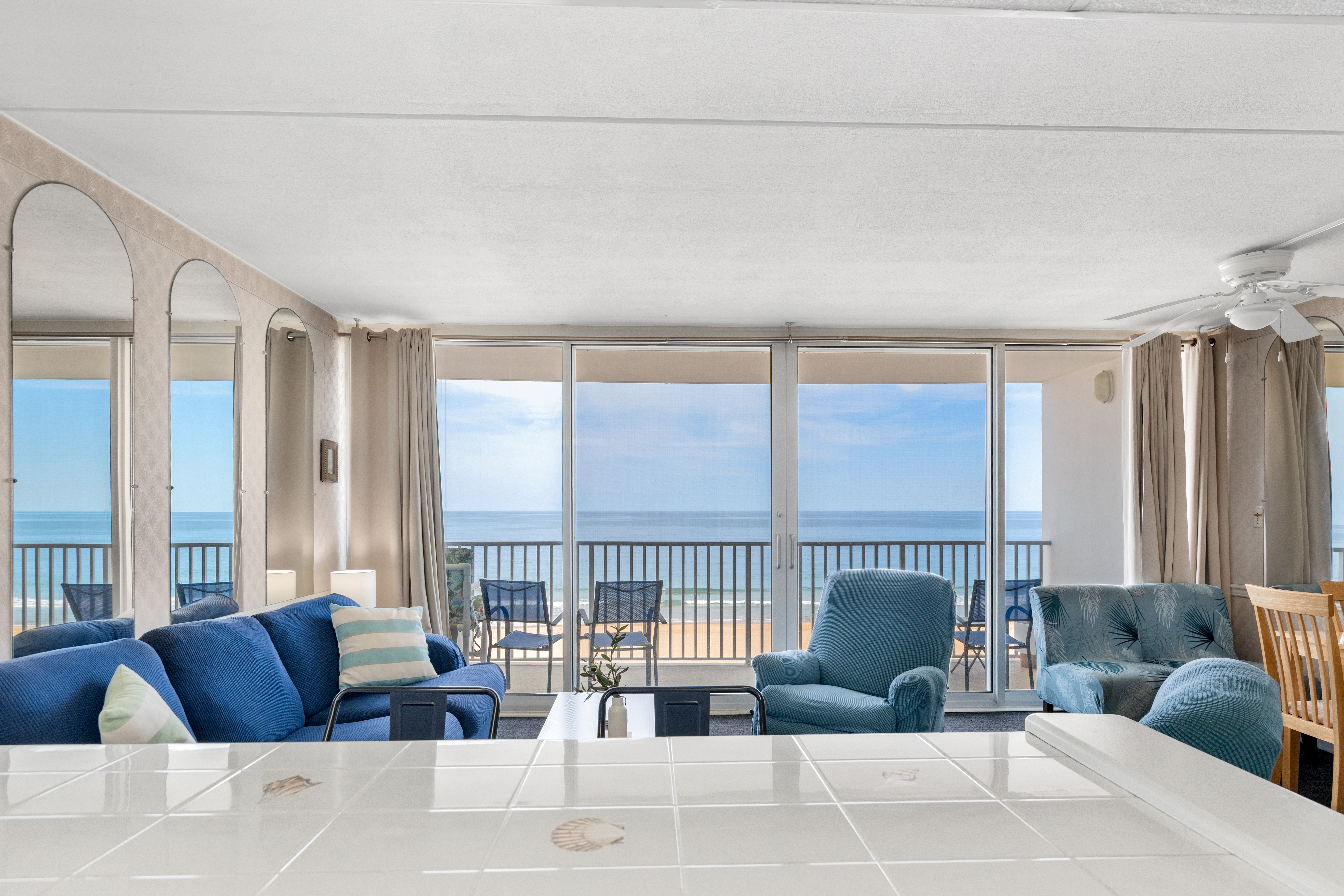 The open concept allows you to never miss a memory being made!