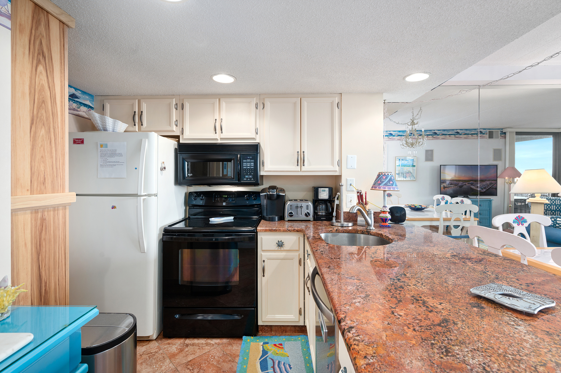 Well Stocked with everything you will need to make Mealtime an Ocean Breeze!