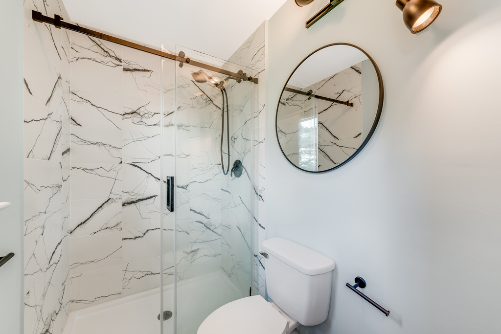 Custom Walk in Shower.