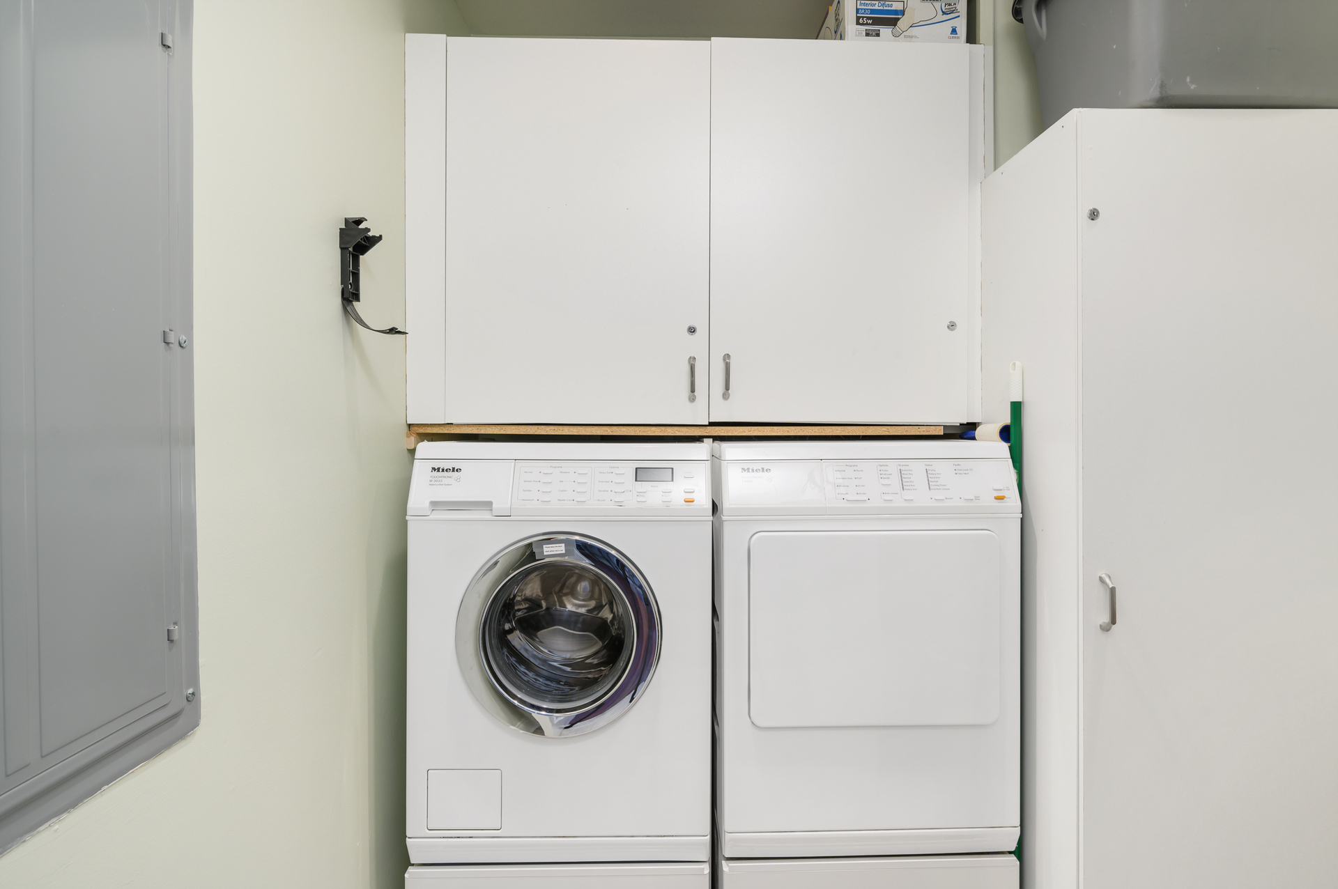 Full Size Washer and Dryer for your convenience.