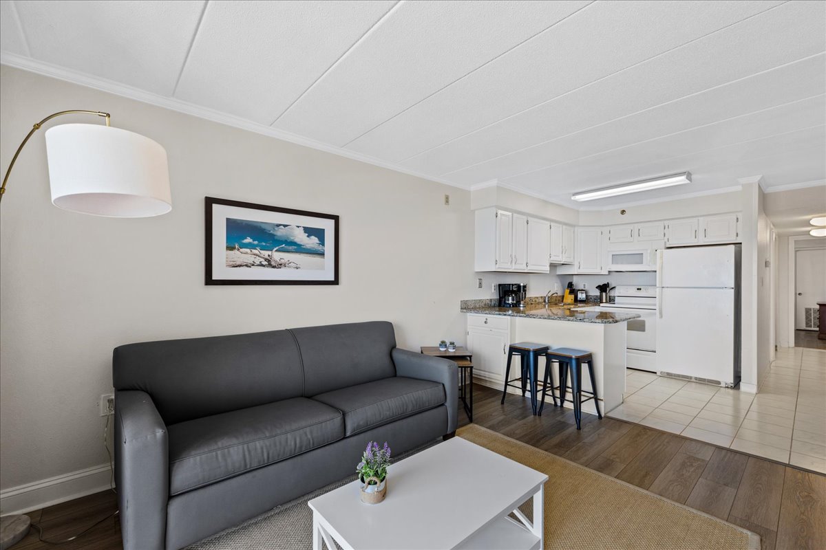 The Spacious Living Area is the perfect space to Reconnect with your Loved Ones!