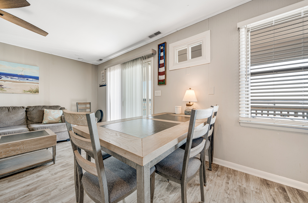 Dine in the comfort of Central AC in the Dining Area.