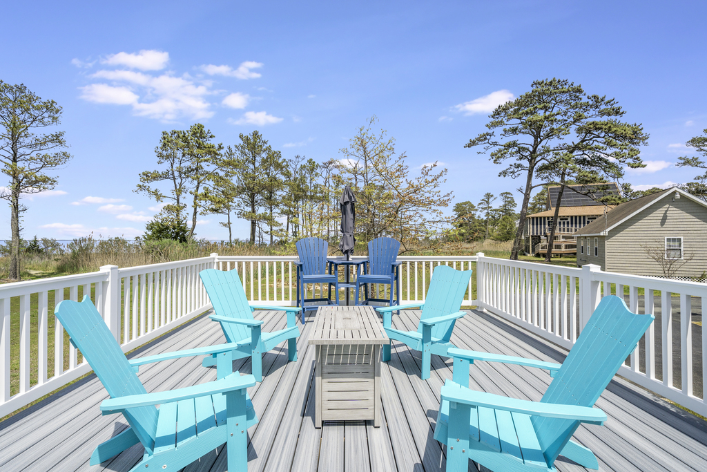 Vineyard Cove has it all, including a fire pit