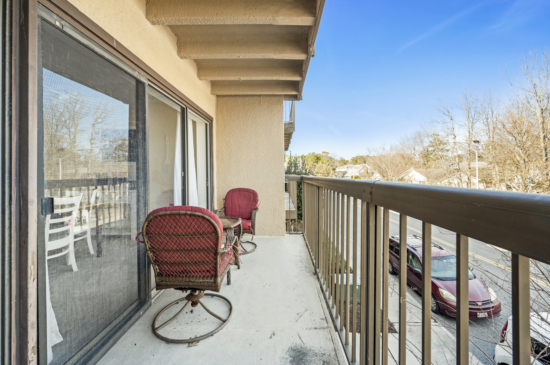 Begin your day on the Balcony with a fresh cup of coffee.