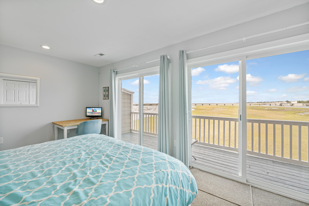 Relax on the Waterfront Deck and take in that salty, sweet sea breeze.