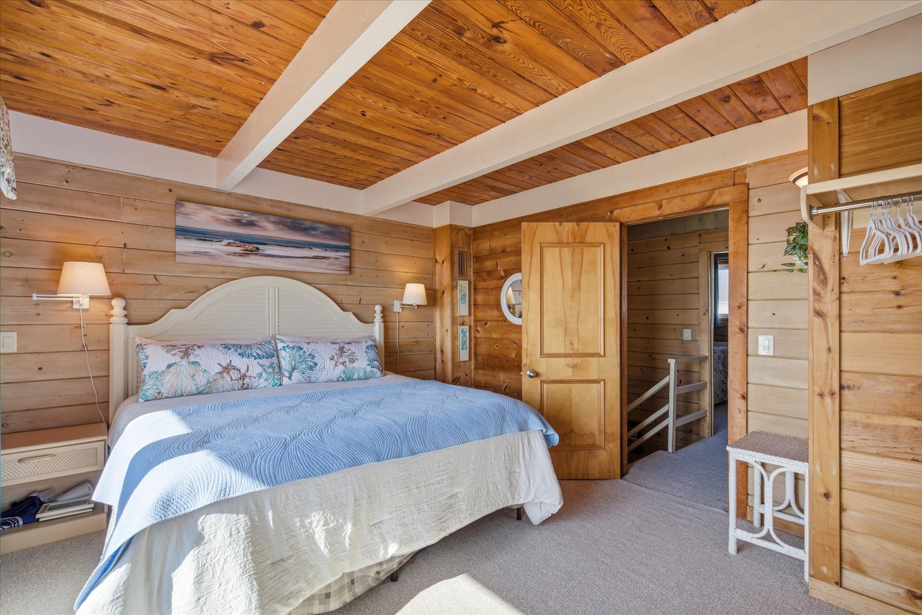 You're sure to fall in love with the classic Coastal Decor.