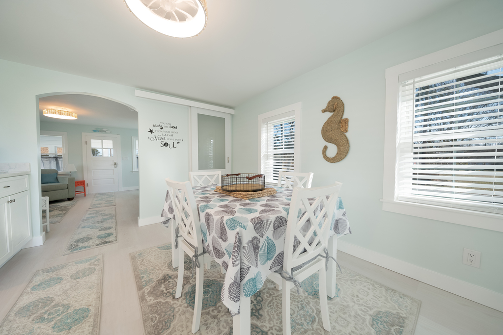 Dine in the comfort of AC indoors...