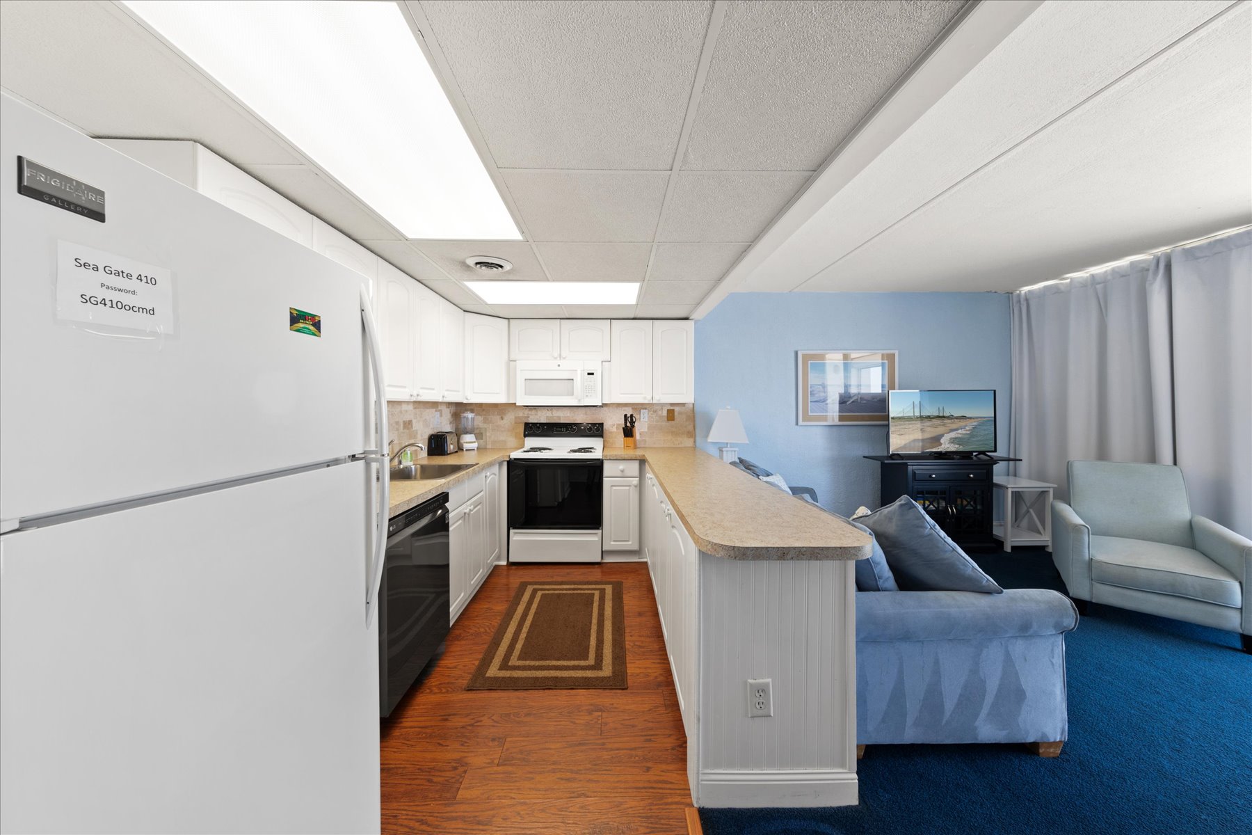 The spacious, fully equipped Kitchen is perfect for preparing delicious family meals.