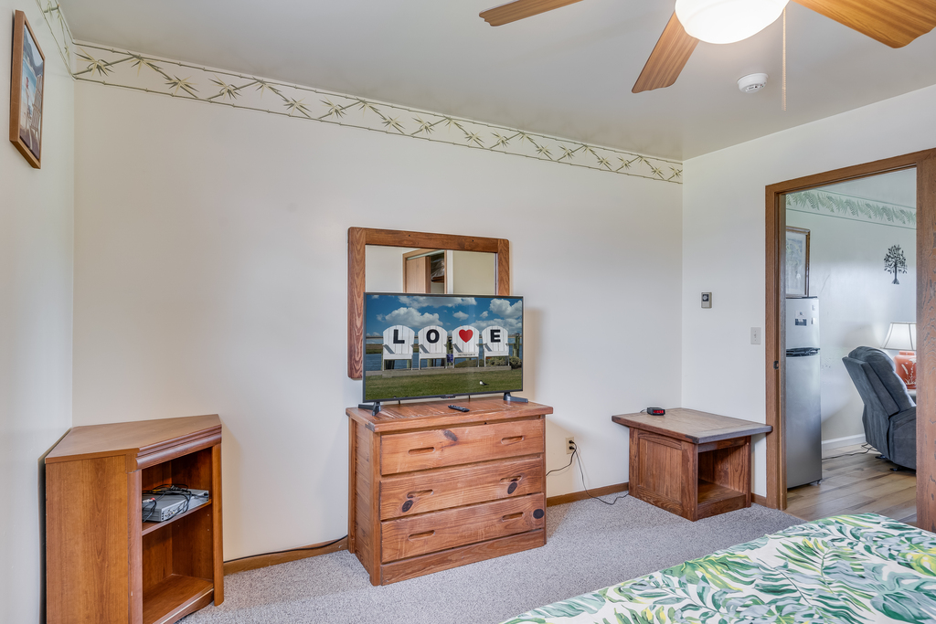 And a Flat Screen TV!