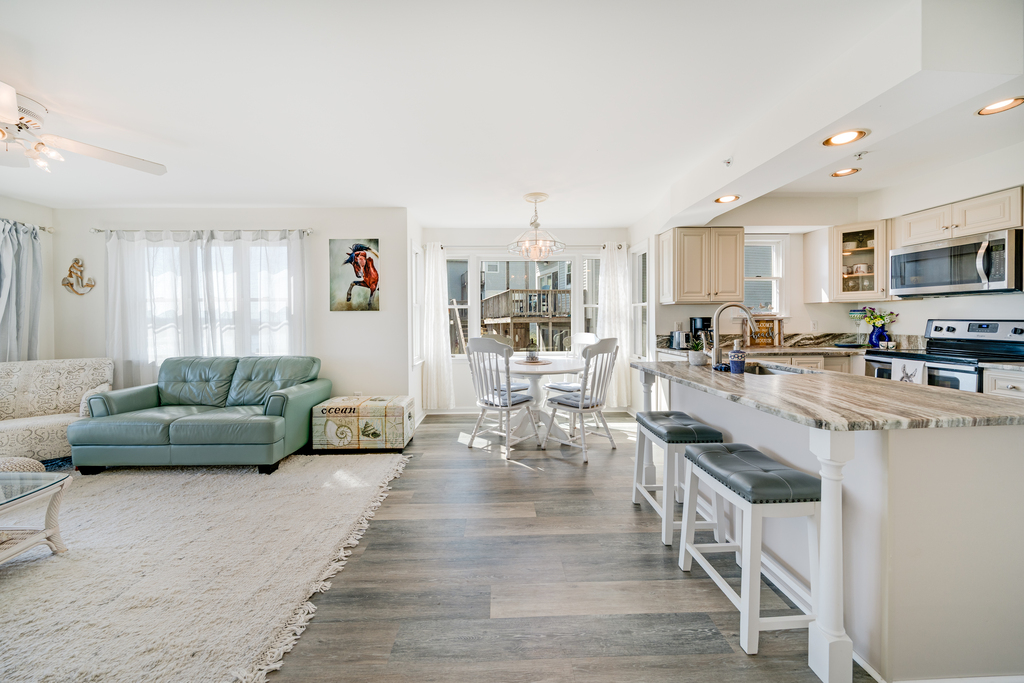 Beautifully updated and comfortably furnished.