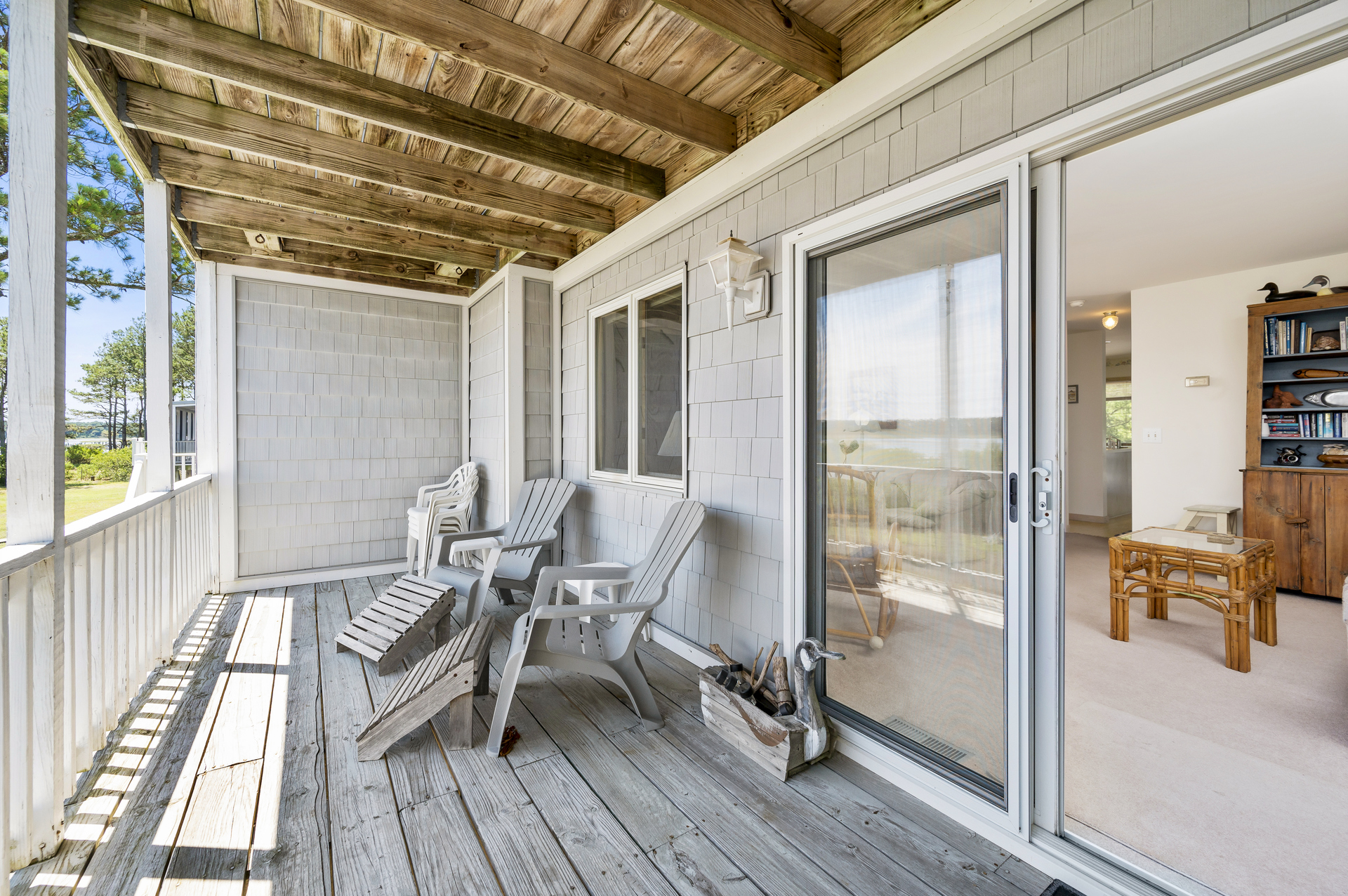 Kick back and take it easy in an Adirondack.