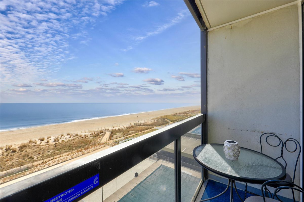 Slip out to your Private Balcony and enjoy the Sweet & Salty Ocean Breeze!