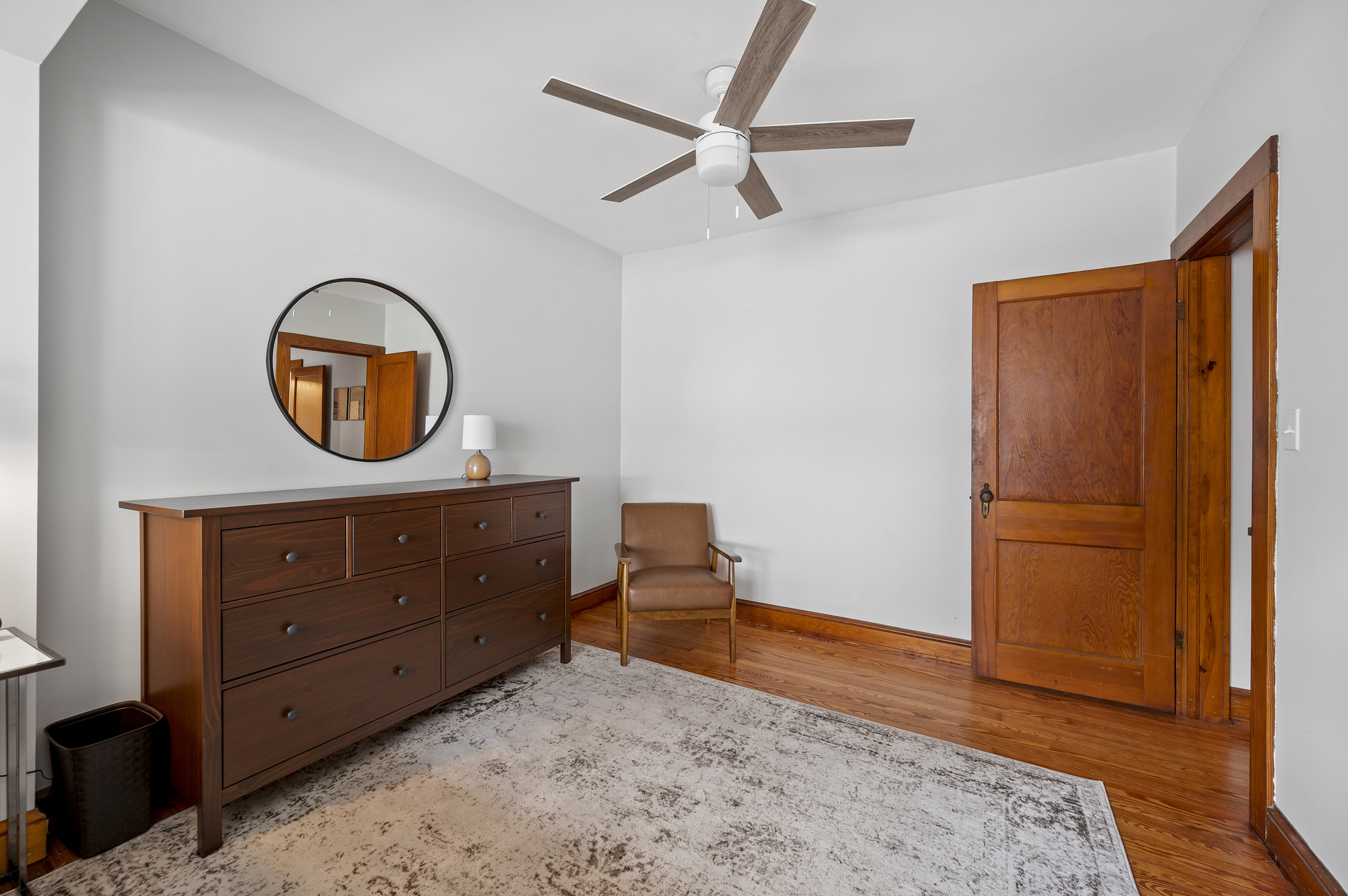 Crepe Myrtle Cottage has gorgeous Hardwood Floors throughout.