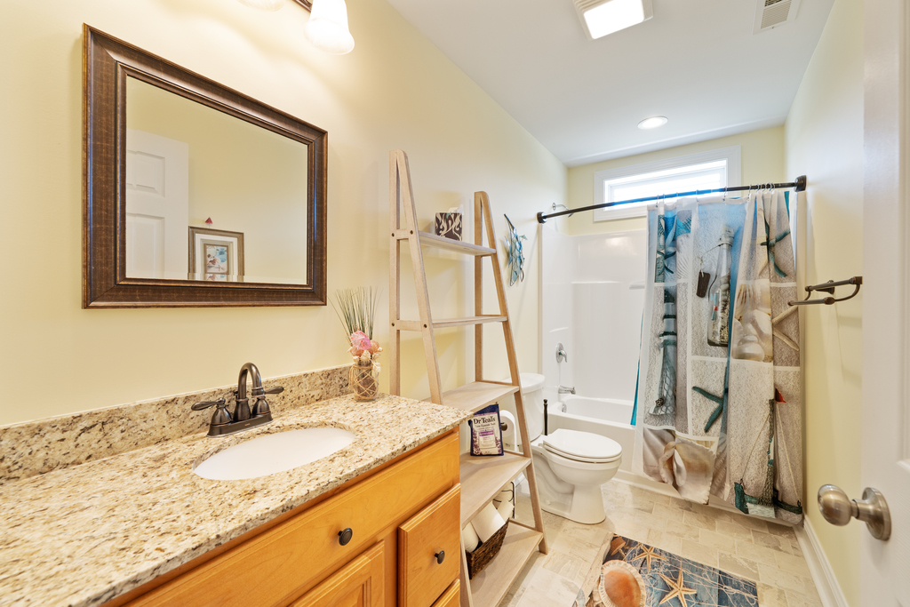 Full Bath 3 is shared and also has a Tub/Shower Combo.