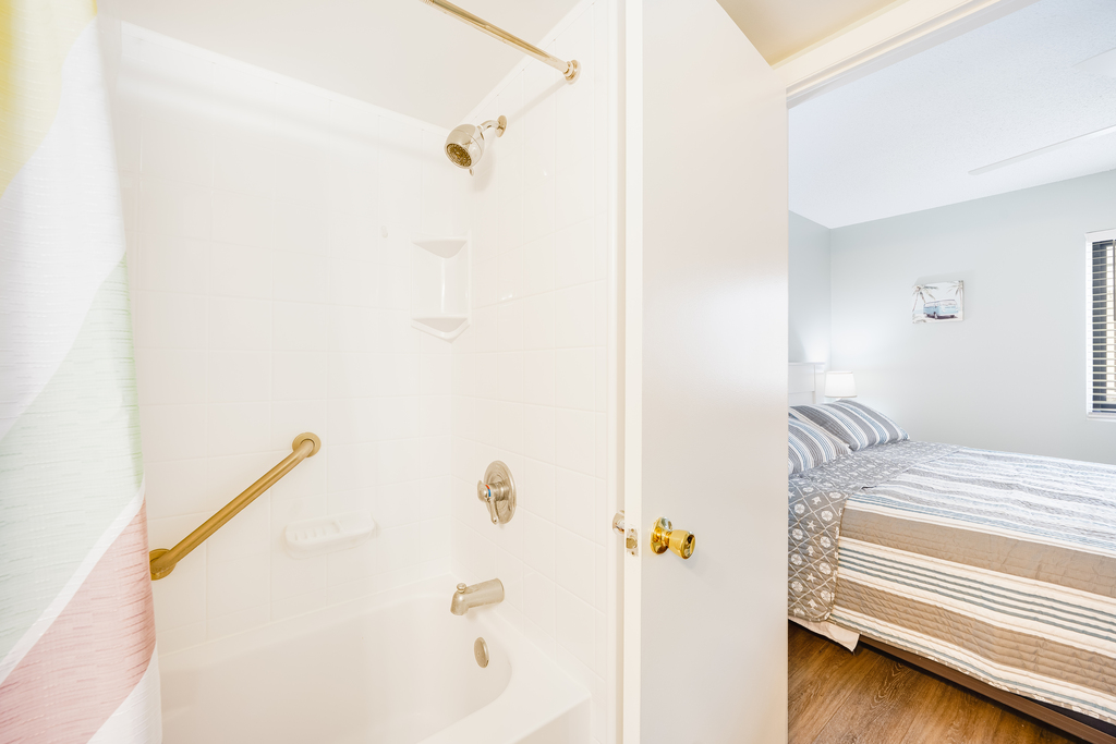 The Spacious Primary Bath is a Spa-Like Retreat.