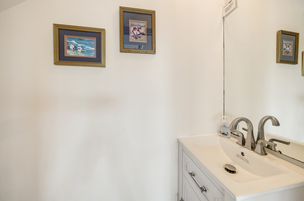 Convenient Half Bath just off of the Living Area.