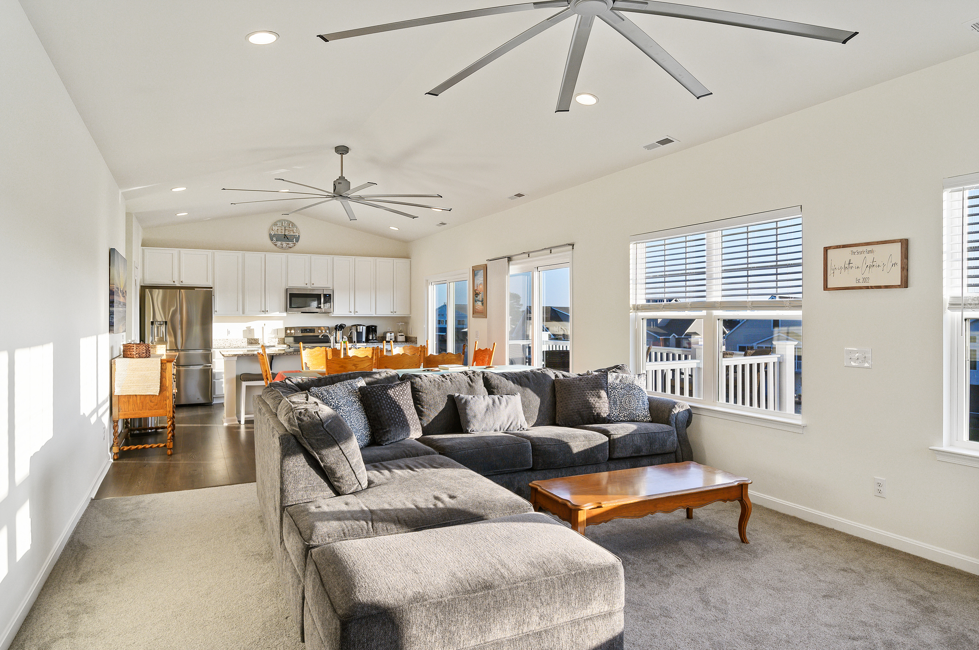 Sink into the plush furnishings while taking in gorgeous Canal Views.