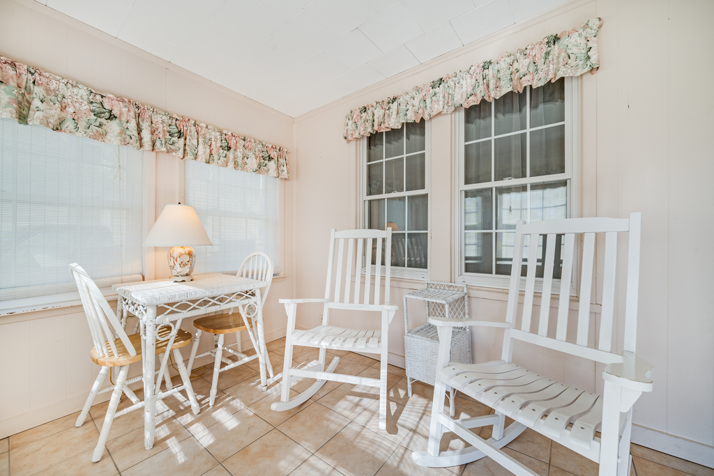 Entering through the Back Porch, you already know you'll spend lots of time in this sweet space!