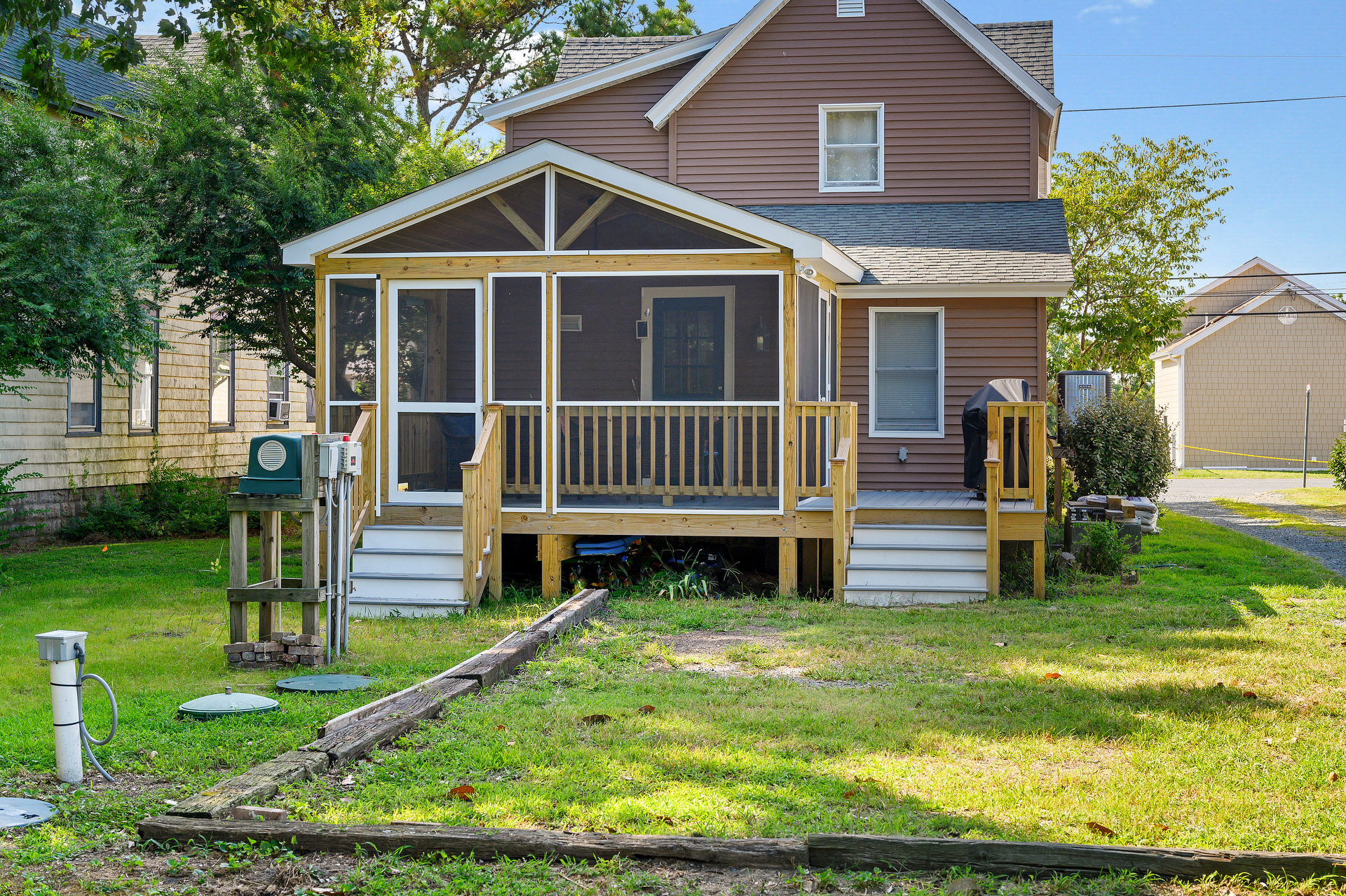 Parking for 3 Cars and spacious Backyard.