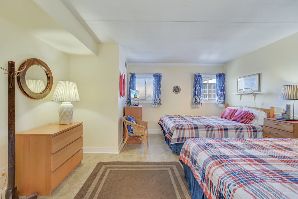 Enjoy a movie on the Flat Screen TV!