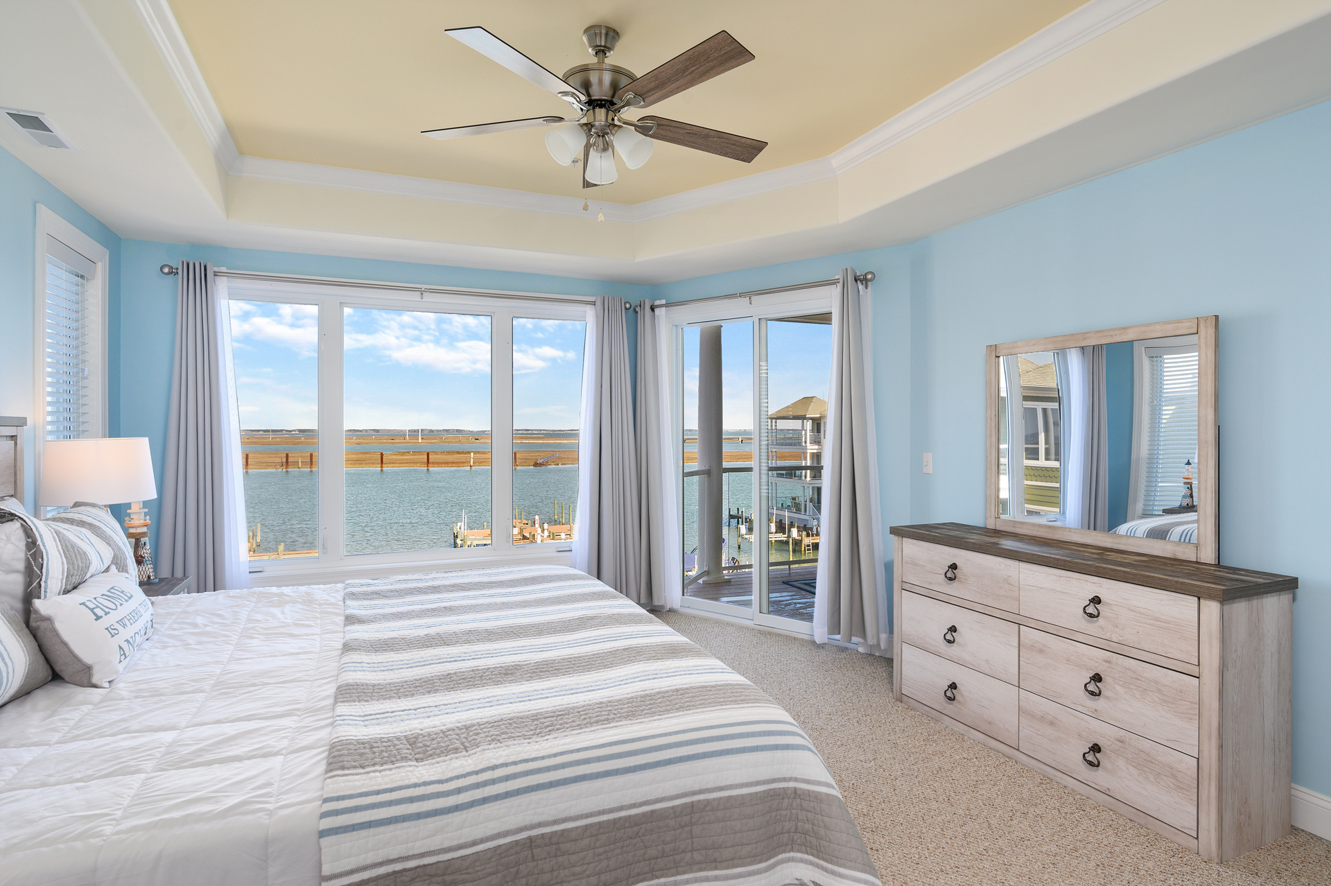 Breathtaking Bay Views greet you each morning!