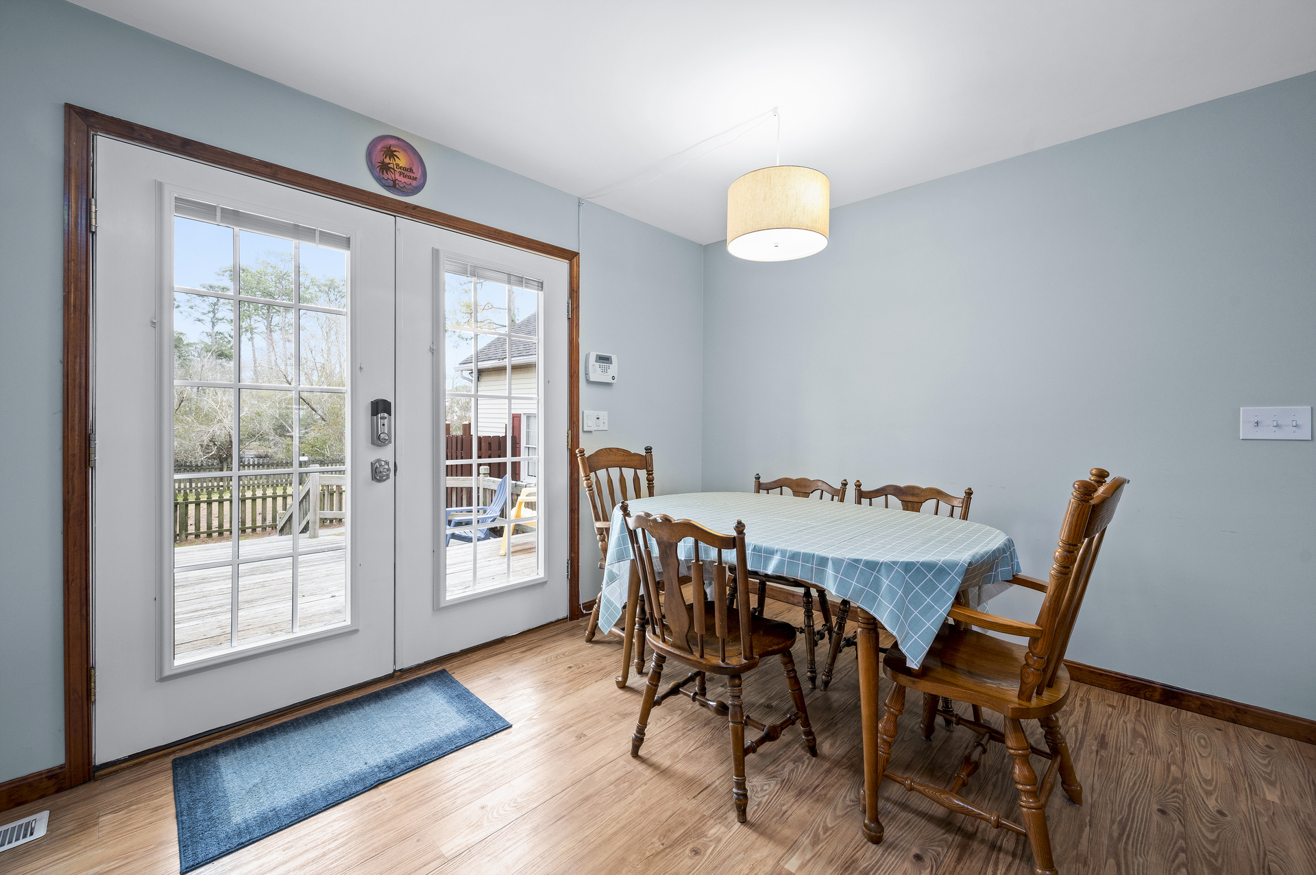 Game Table or Extra Dining Space in Living Area.