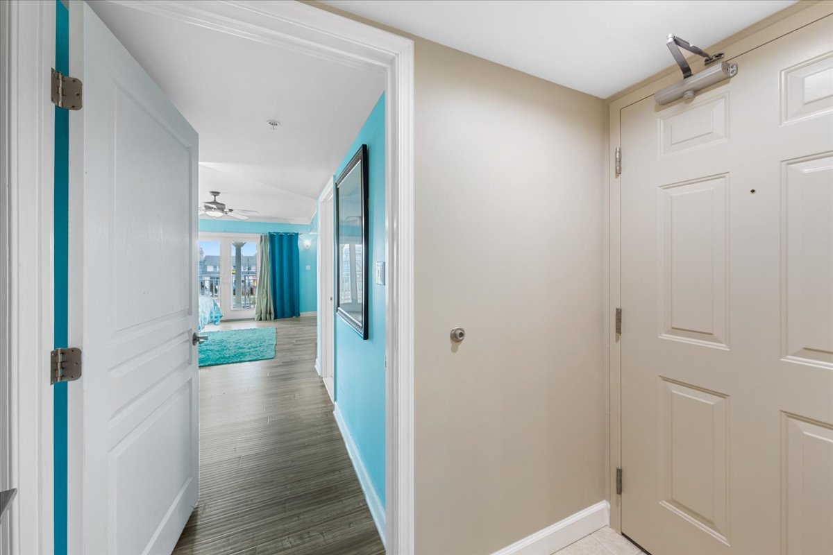 At the end of the Hall, you will find the Luxurious Primary Suite.