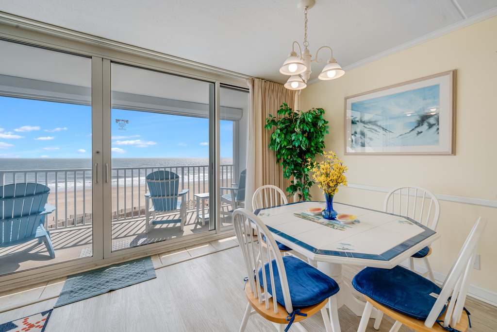 Enjoy a home-cooked meal at the Dining Table - seating 4!