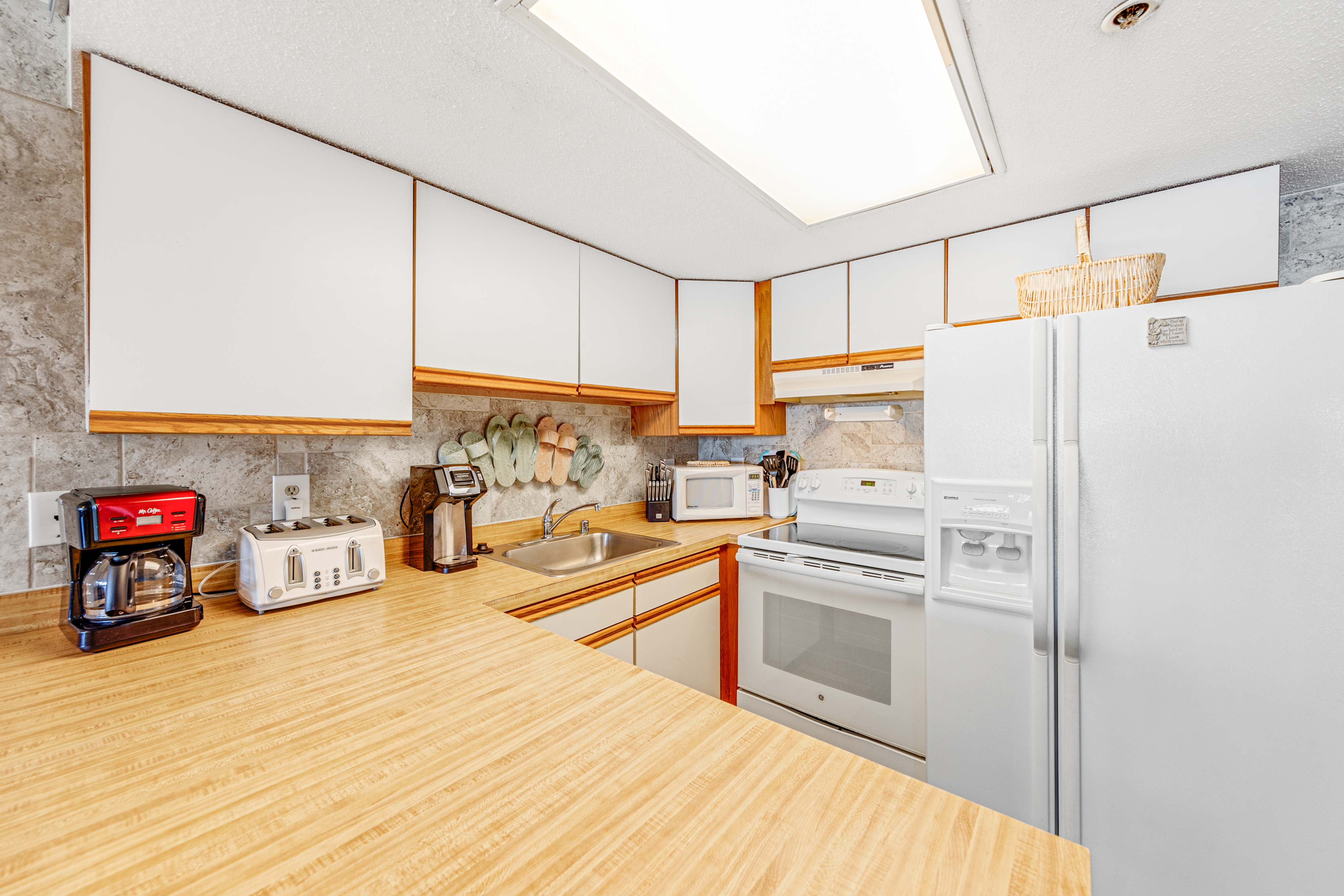 Fully stocked with everything you need!