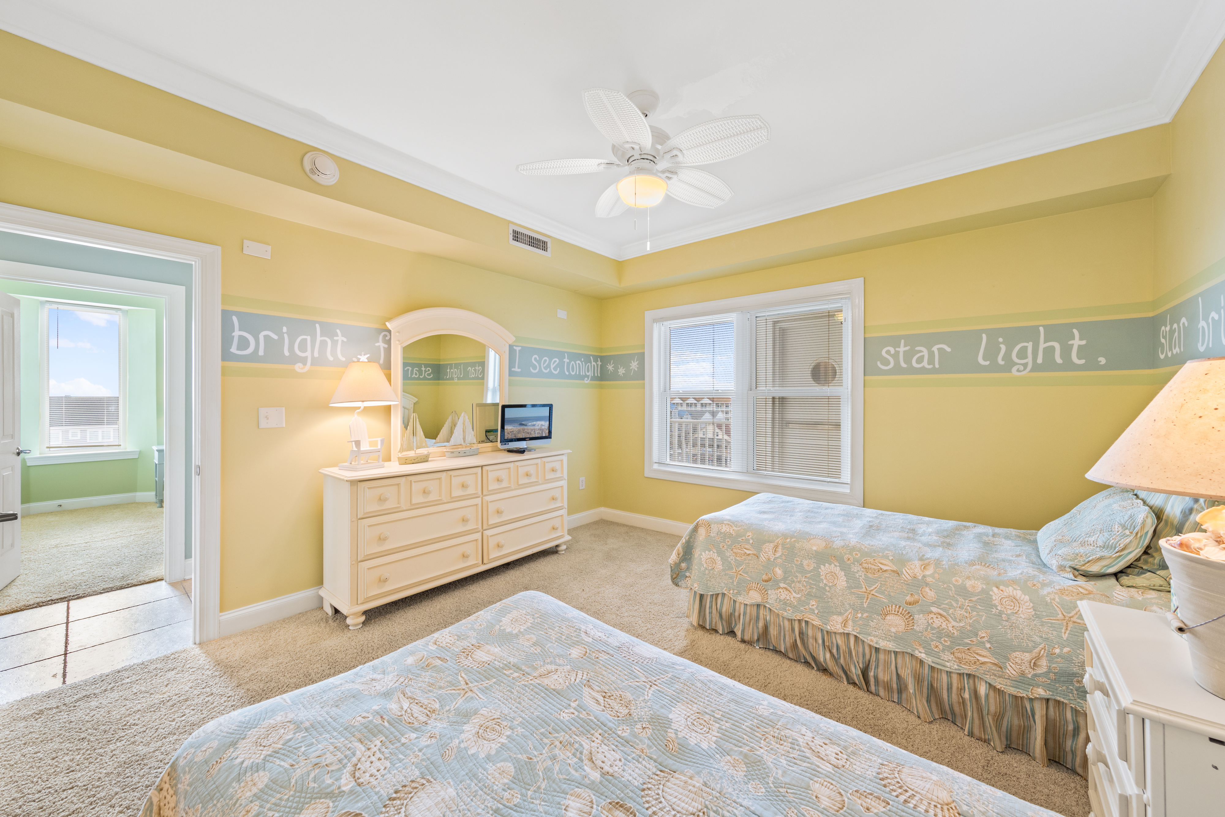 The kiddos will love having this room all to themselves!