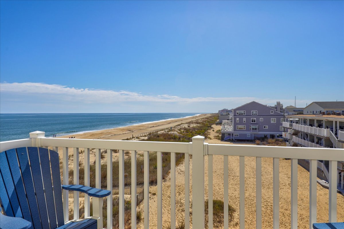 South end of the deck.