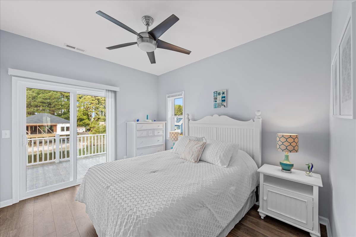 Bedroom 3 also has a Queen Bed and Flat Screen TV.