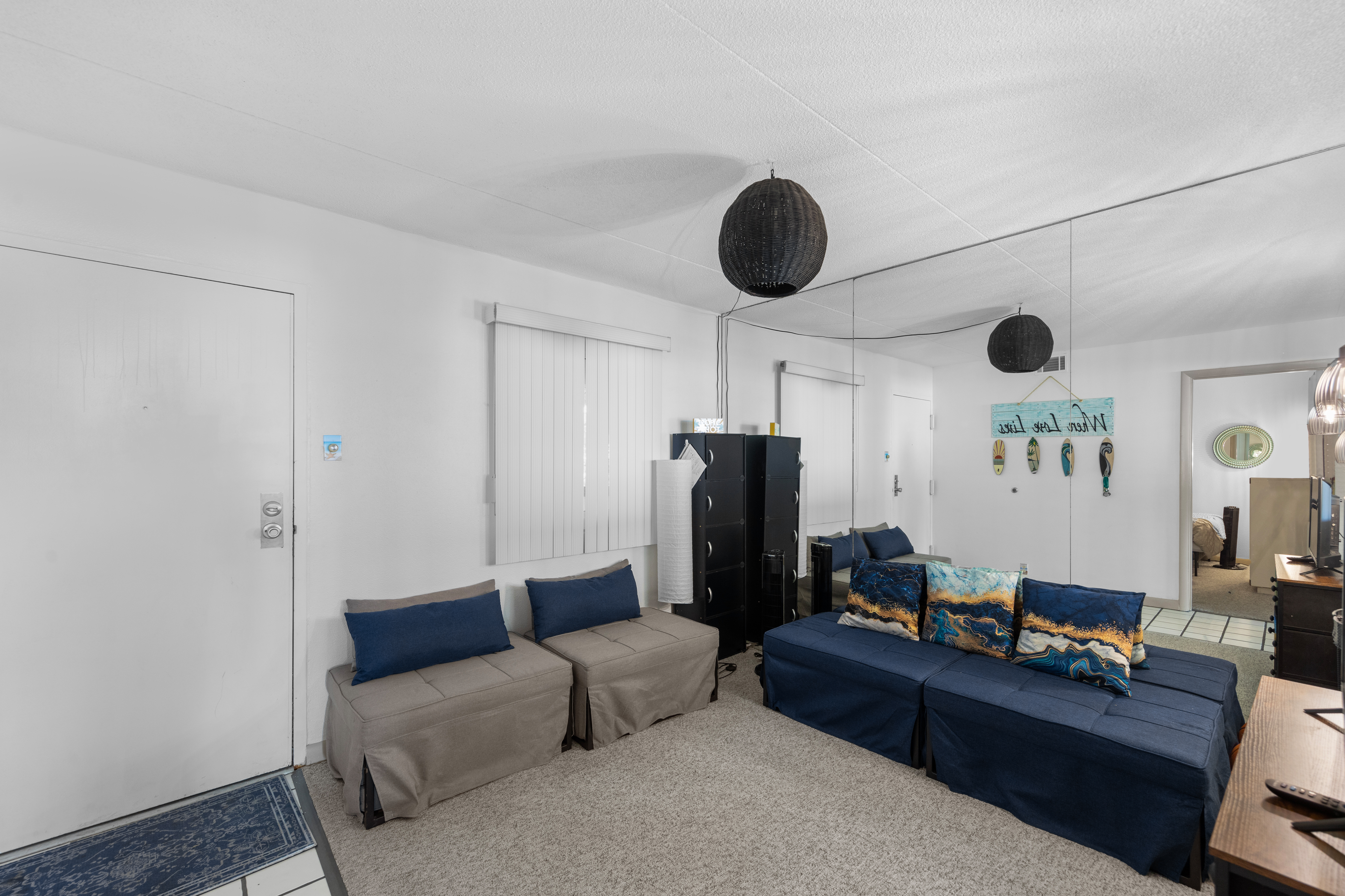 The Den, with Convertible Seating is a great additional space, just perfect for the Kiddos!