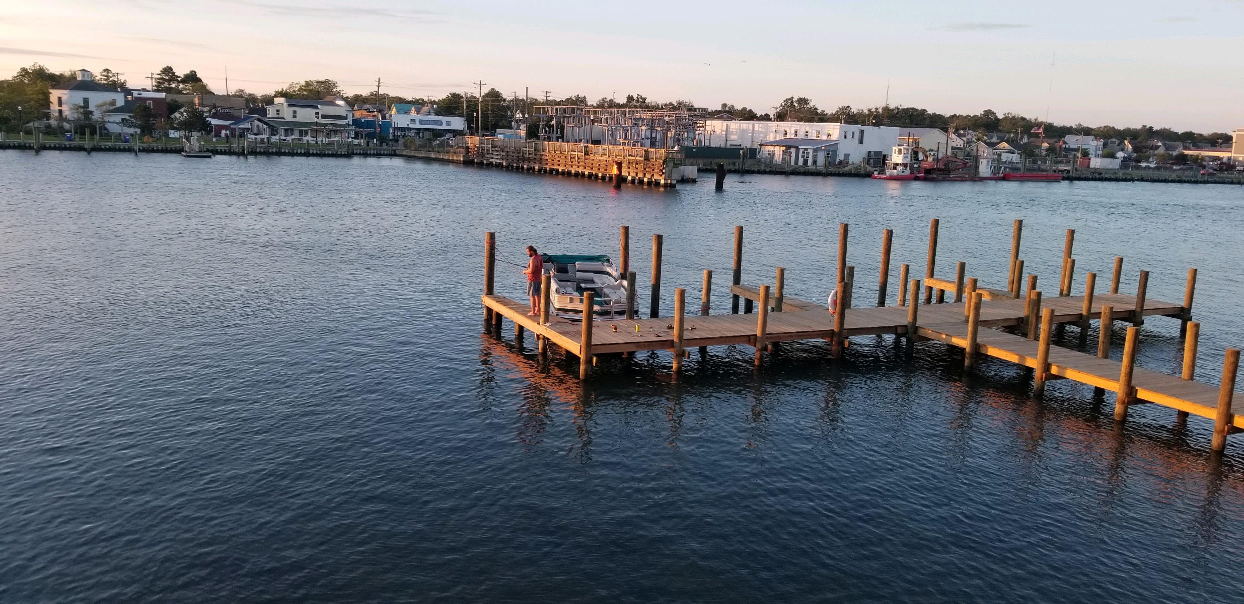 Fish and crab right from the dock!
